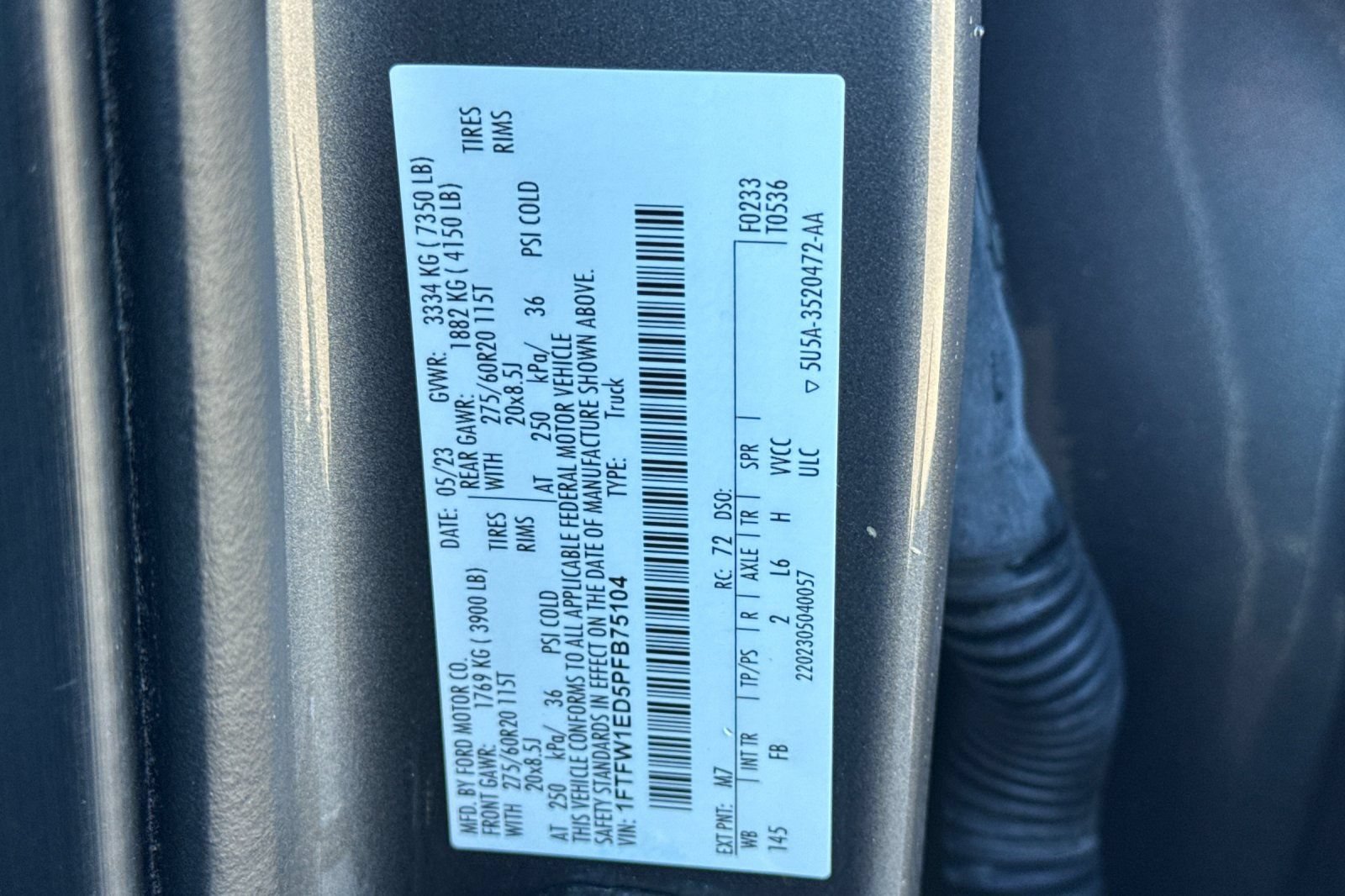 Certified 2023 Ford F150 XLT w/ Equipment Group 302A High AWD/4WD image 31