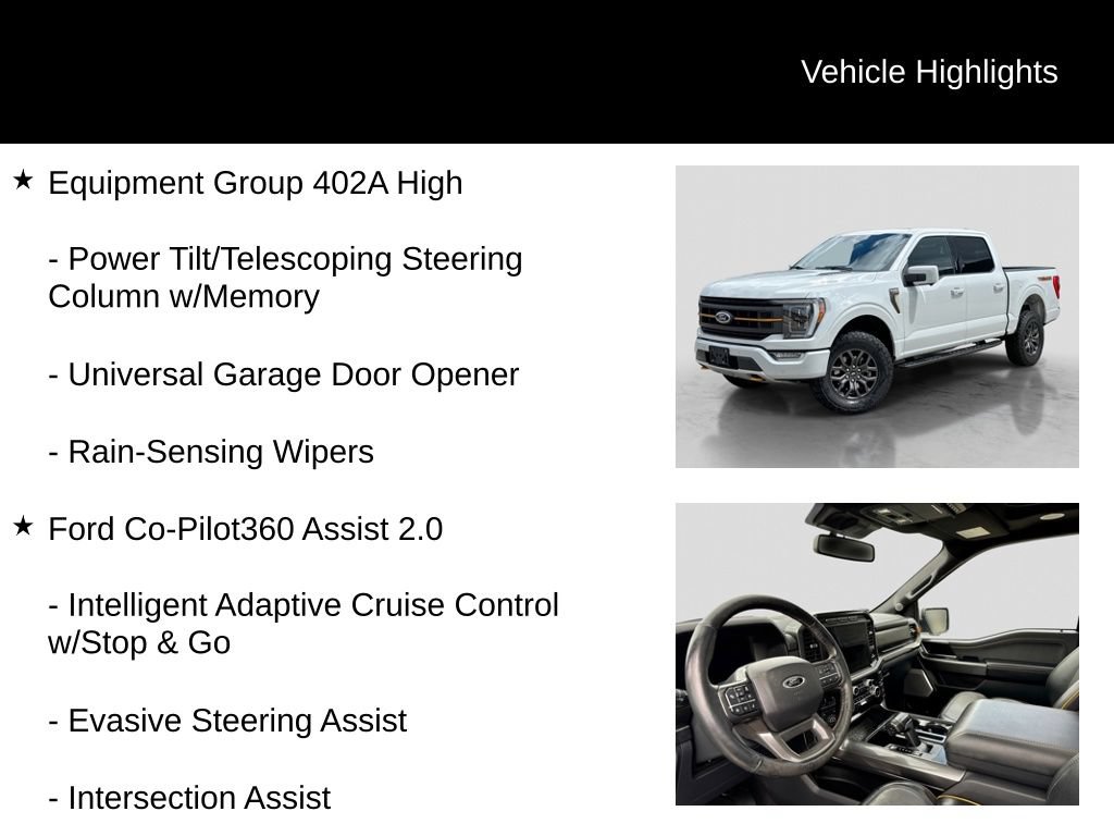 Certified 2023 Ford F150 Tremor w/ Equipment Group 402A High AWD/4WD image 17