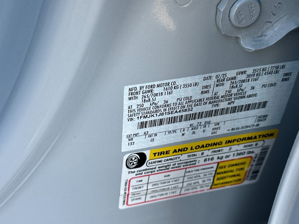 Certified 2025 Ford Expedition Max Active AWD/4WD image 28