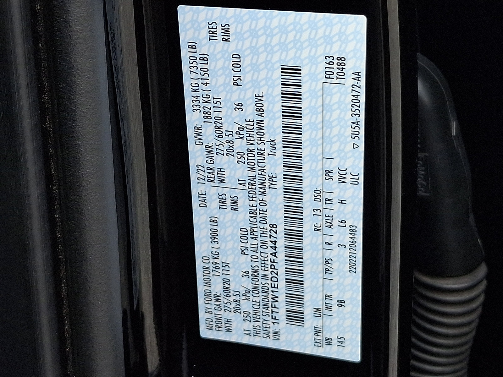 Certified 2023 Ford F150 Platinum AWD/4WD image 28