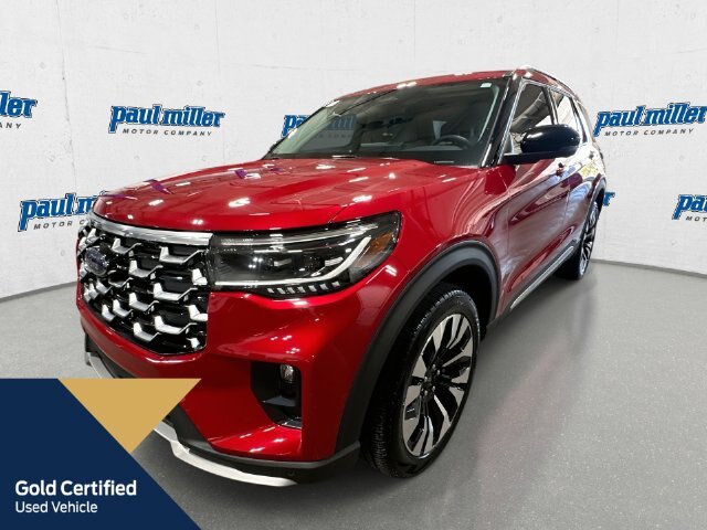 Certified 2026 Ford Explorer Platinum w/ LUX Leather Package