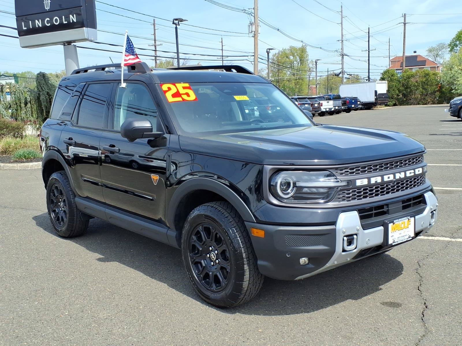 Certified 2025 Ford Bronco Sport Badlands AWD/4WD image 1
