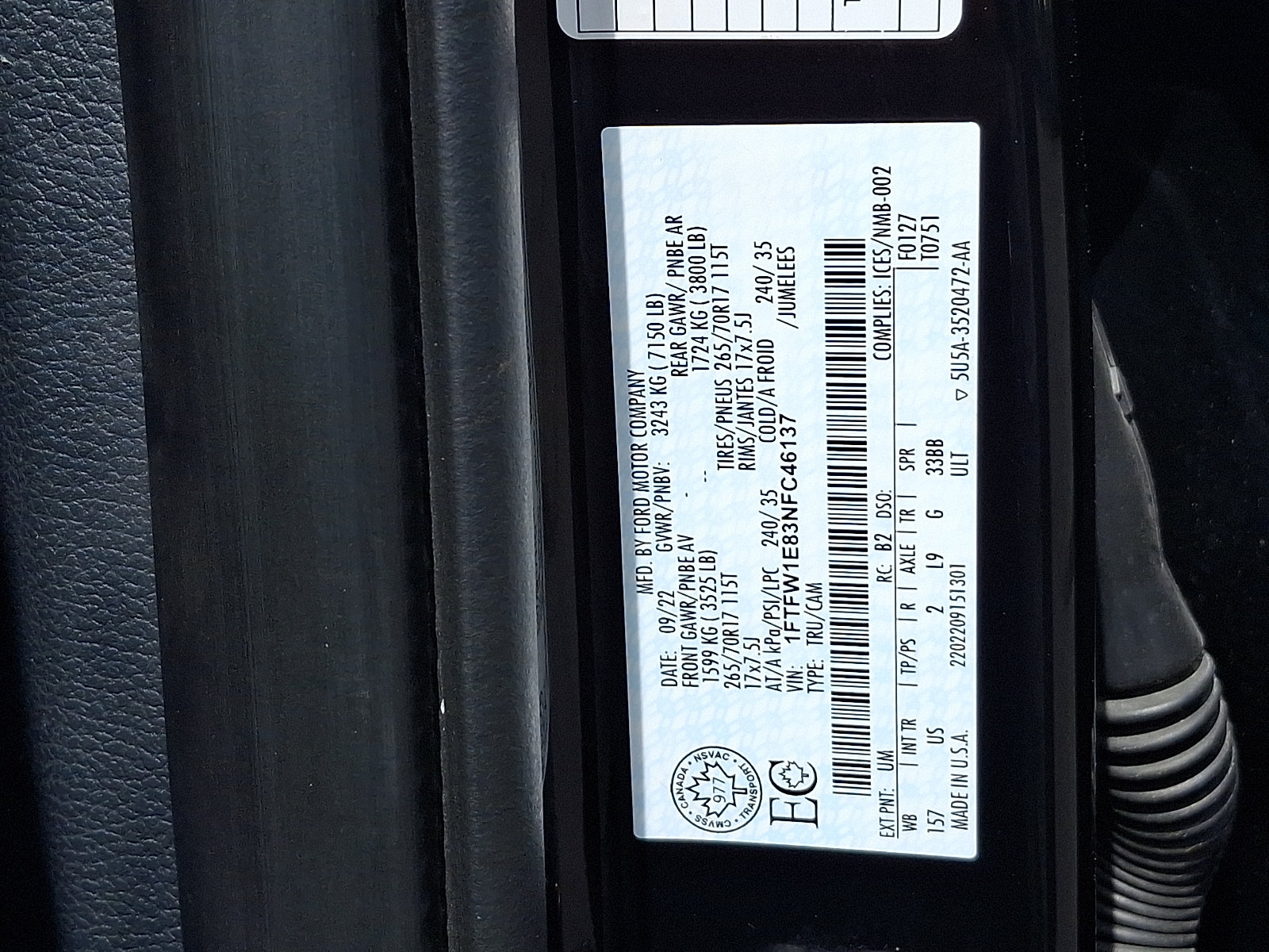Certified 2022 Ford F150 XLT w/ Equipment Group 301A Mid AWD/4WD image 26