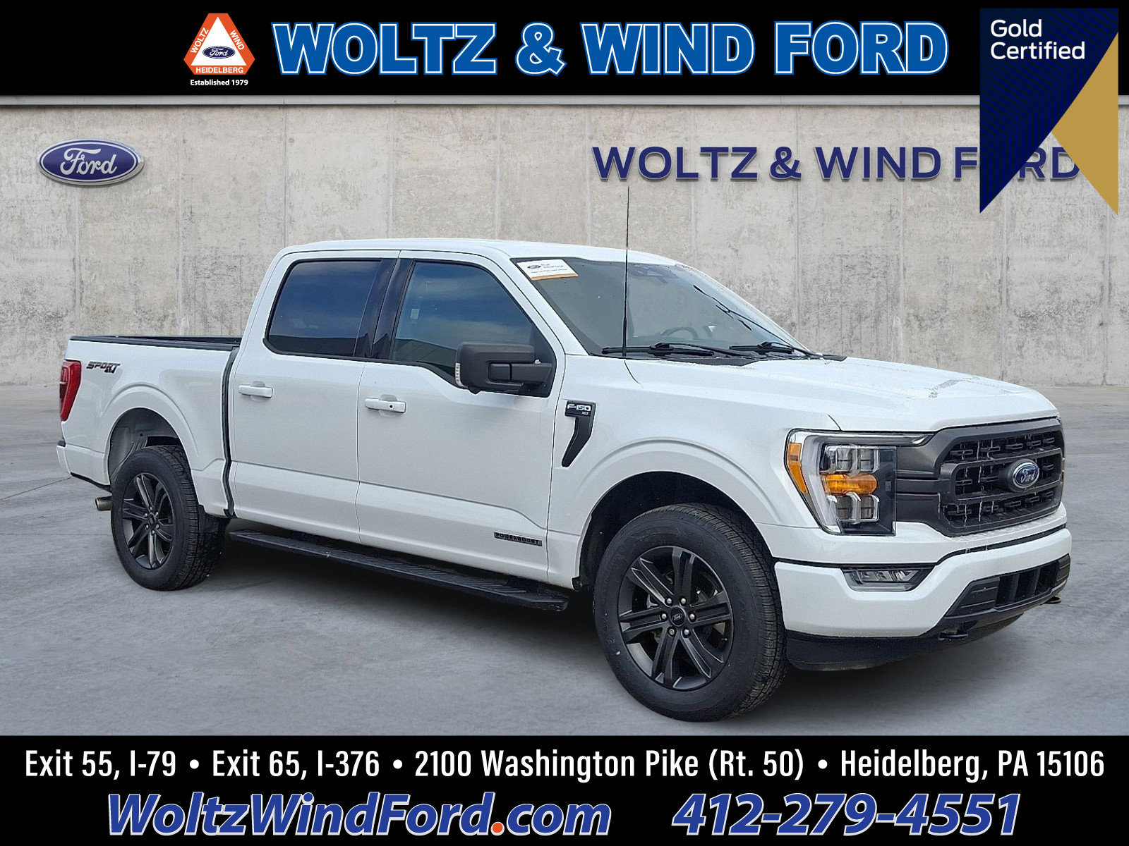 Certified 2023 Ford F150 XLT w/ Equipment Group 302A High image 1