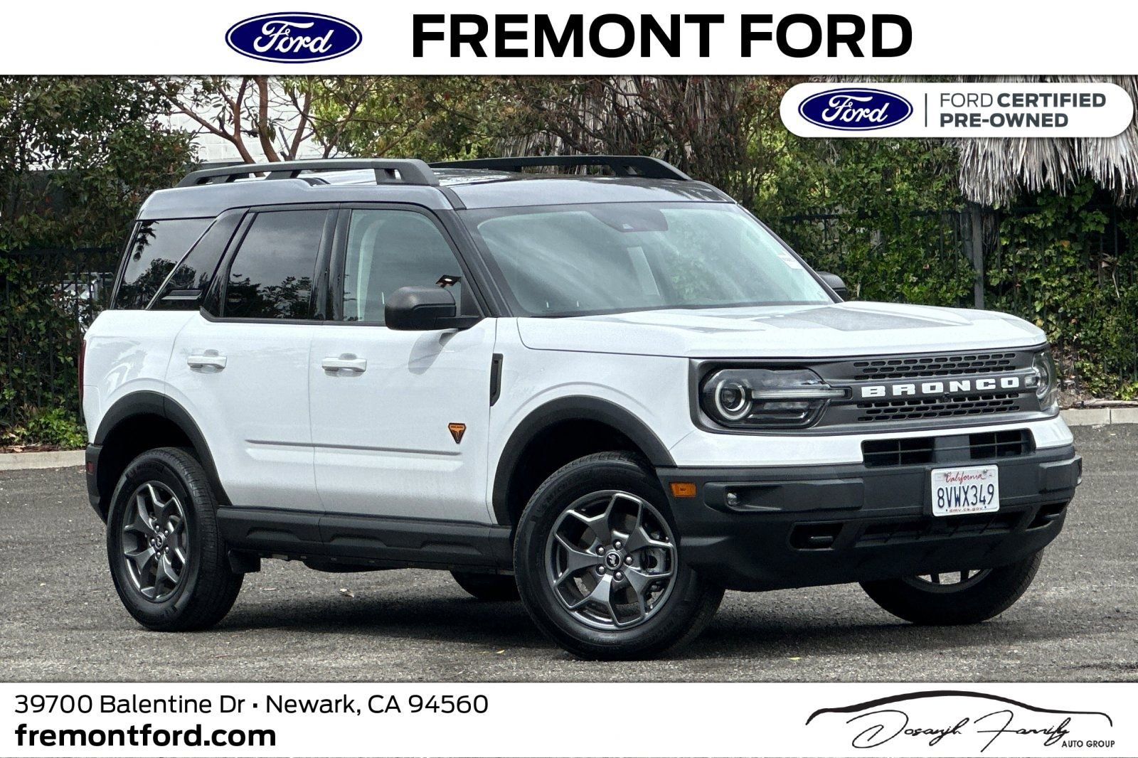 Certified 2021 Ford Bronco Sport Badlands w/ Badlands Package image 7