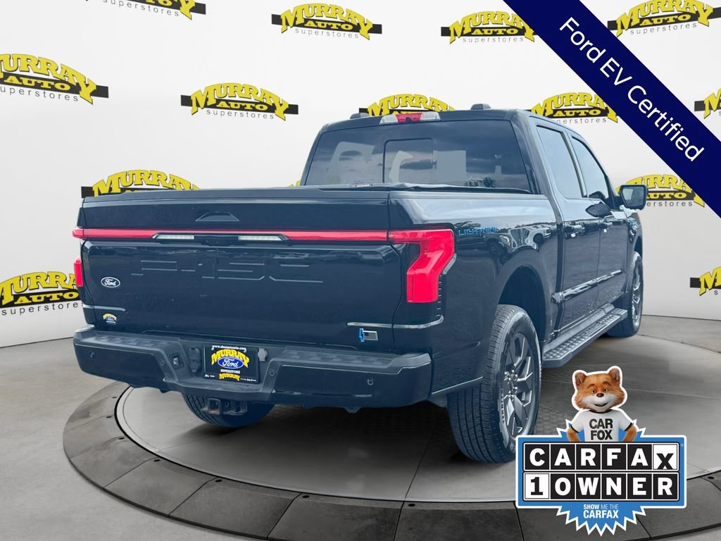 Certified 2024 Ford F150 Lightning Lariat AWD/4WD image 7