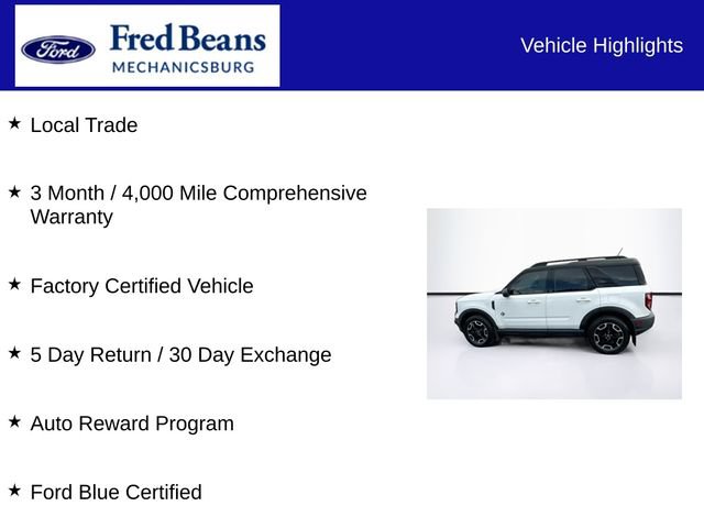 Certified 2021 Ford Bronco Sport Outer Banks AWD/4WD image 7