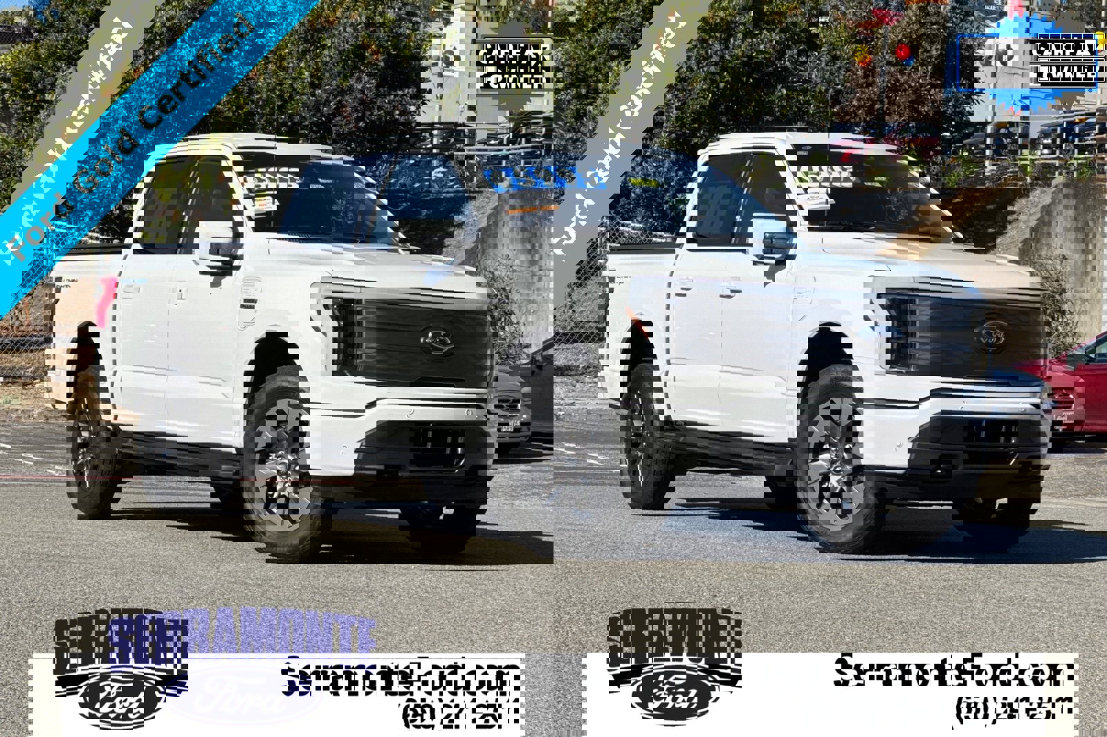Certified 2023 Ford F150 Lightning Lariat w/ Tow Technology Package