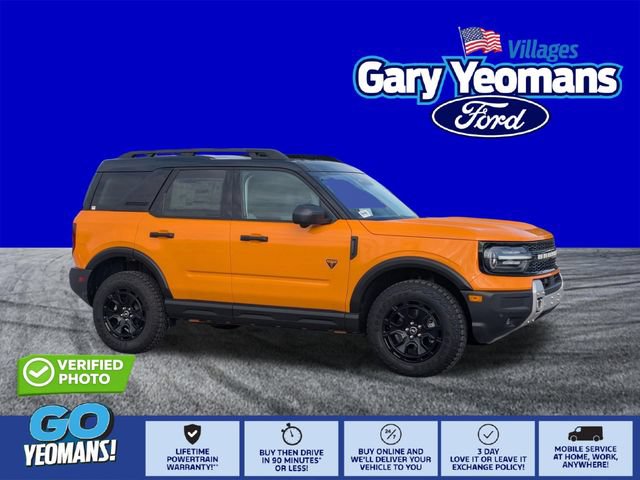 Certified 2026 Ford Bronco Sport Badlands w/ Sasquatch Badlands Package