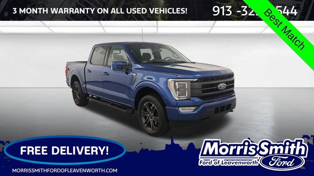 Certified 2022 Ford F150 Lariat w/ Equipment Group 502A High image 1