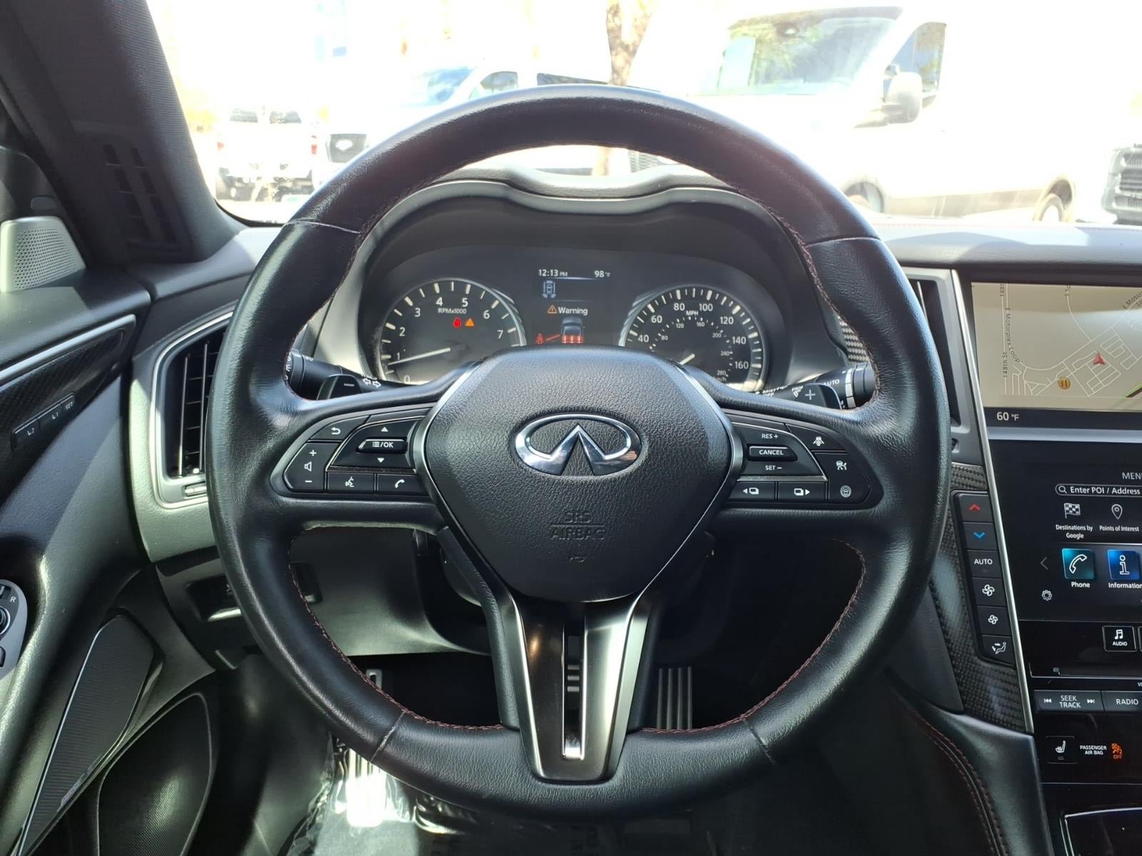 Used 2023 INFINITI Q50 Red Sport 400 w/ Black Opal Edition RWD image 19