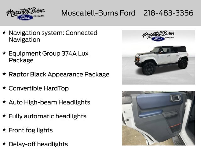 Certified 2025 Ford Bronco Raptor AWD/4WD image 7