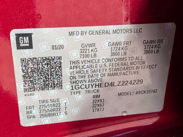 Used 2020 Chevrolet Silverado 1500 High Country w/ Technology Package image 35