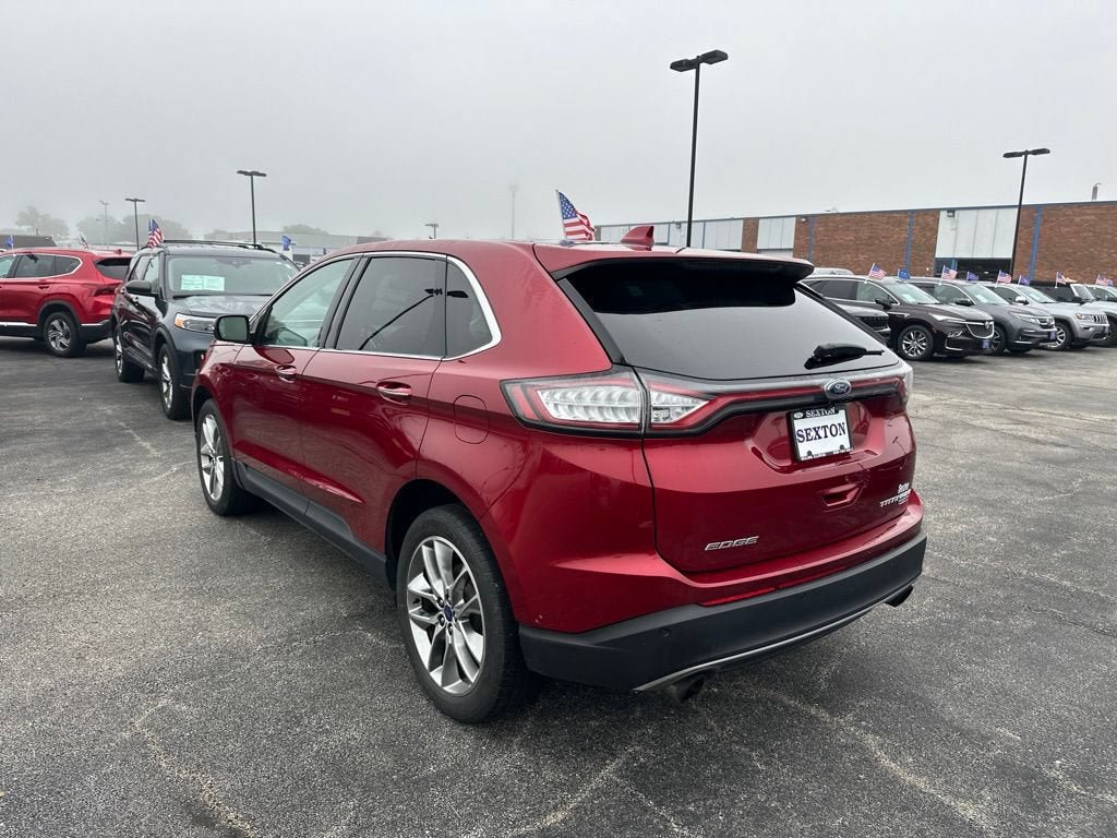 Certified 2018 Ford Edge Titanium w/ Equipment Group 302A AWD/4WD image 6