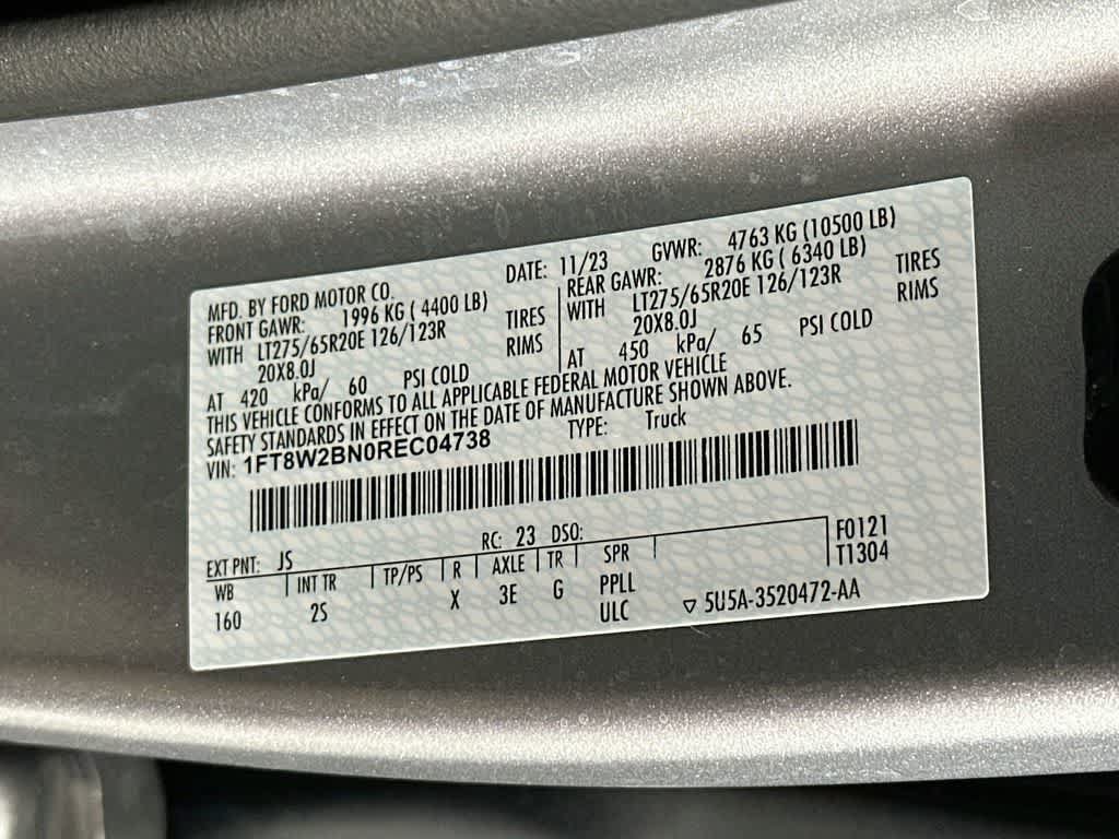 Certified 2024 Ford F250 XLT w/ XLT Premium Package AWD/4WD image 23