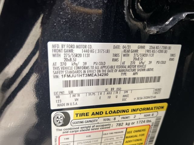 Certified 2021 Ford Expedition XLT RWD image 30