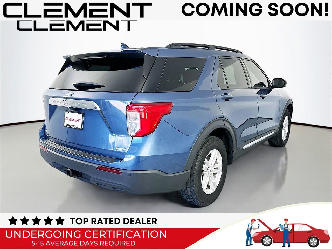 Certified 2020 Ford Explorer XLT w/ Class III Trailer Tow Package image 7