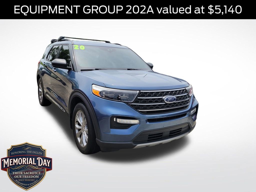 Certified 2020 Ford Explorer XLT w/ Equipment Group 202A