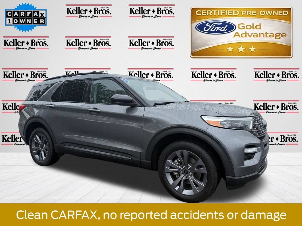 Certified 2024 Ford Explorer XLT w/ Equipment Group 202A