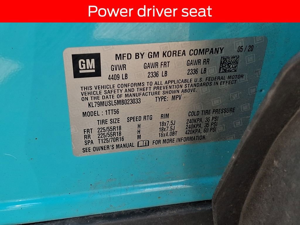 Used 2021 Chevrolet TrailBlazer RS w/ Sun and Liftgate Package image 26