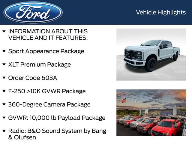 Certified 2023 Ford F250 XLT w/ XLT Premium Package AWD/4WD image 5