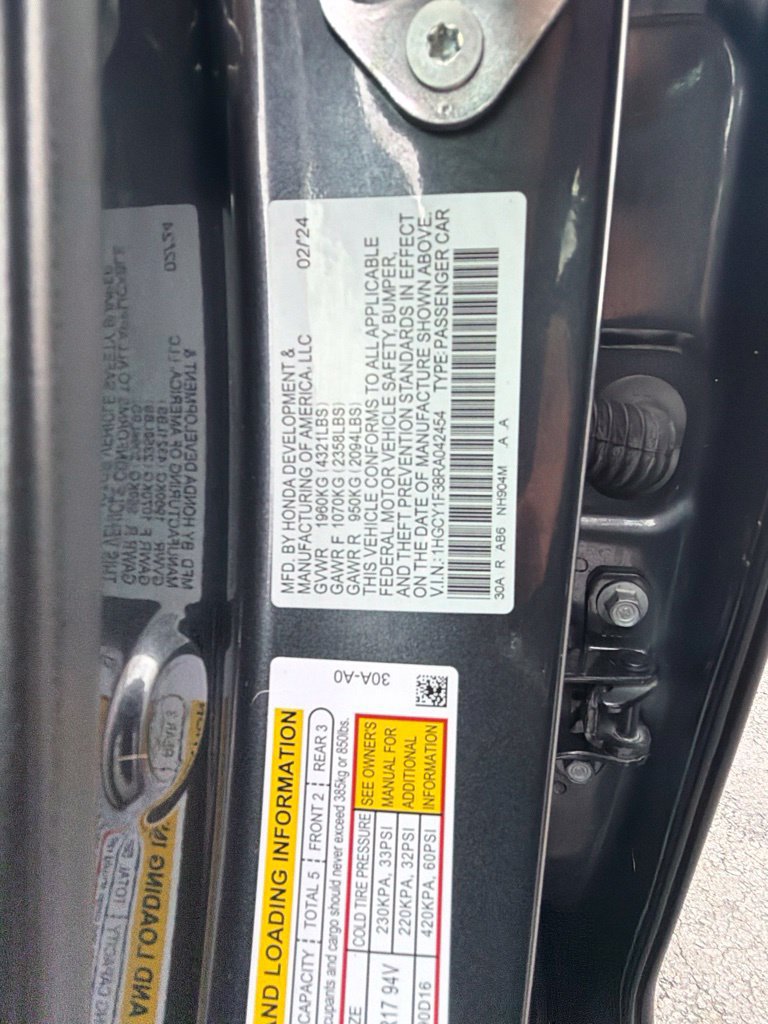 Used 2024 Honda Accord EX image 58