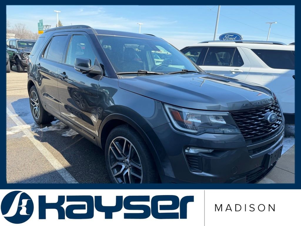 Certified 2019 Ford Explorer Sport w/ Equipment Group 401A image 1