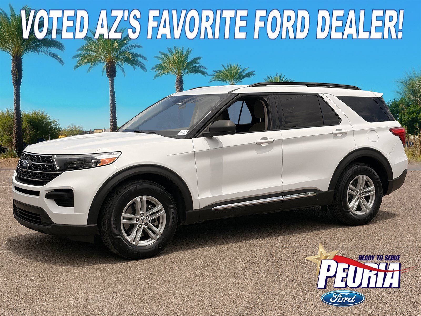 Certified 2021 Ford Explorer XLT RWD image 1