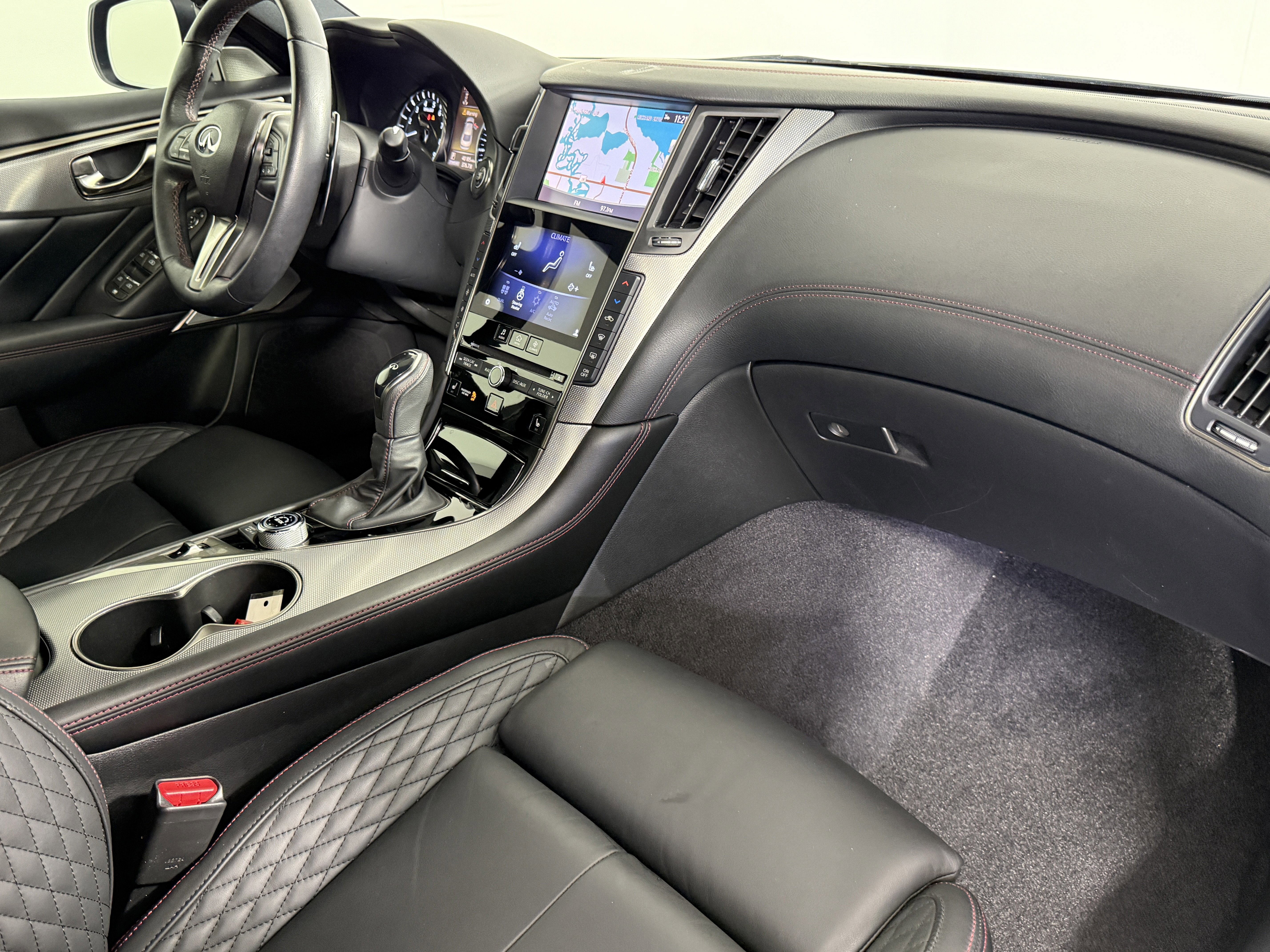 Used 2019 INFINITI Q50 Red Sport 400 w/ Sensory Package image 10