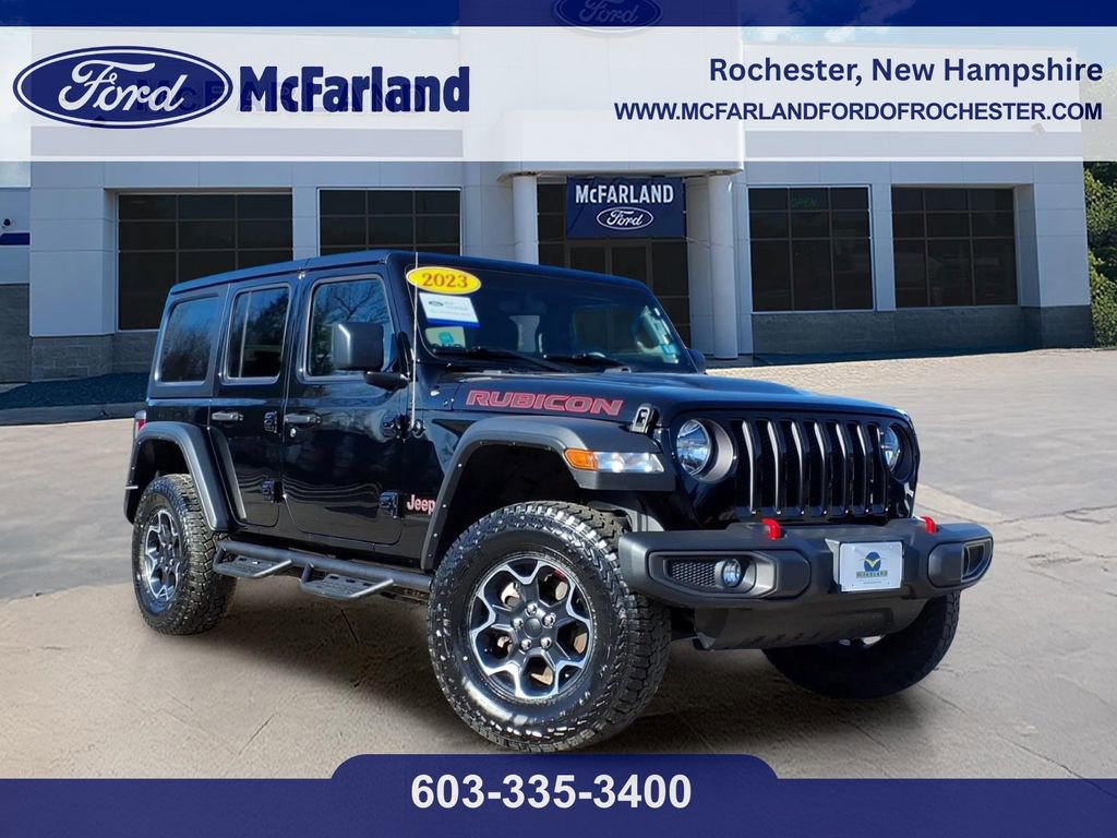 Used 2023 Jeep Wrangler Unlimited Rubicon AWD/4WD image 1