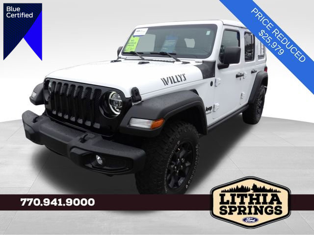 Used 2022 Jeep Wrangler Unlimited Sport image 1