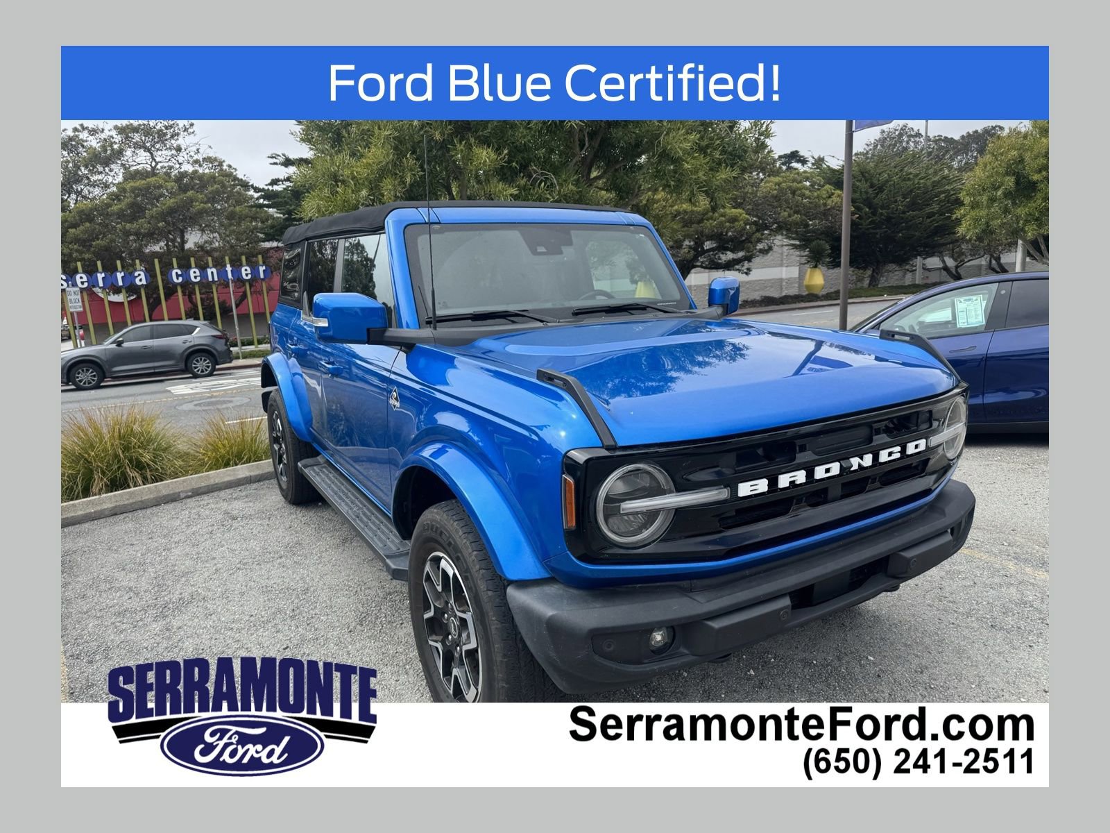 Certified 2021 Ford Bronco Outer Banks AWD/4WD image 1