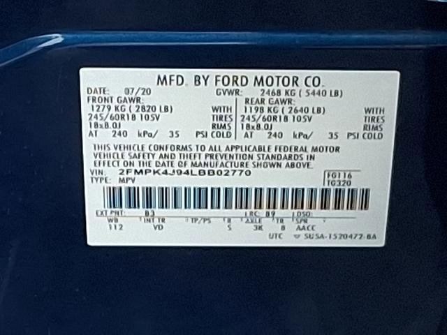 Certified 2020 Ford Edge SEL w/ Cold Weather Package image 26