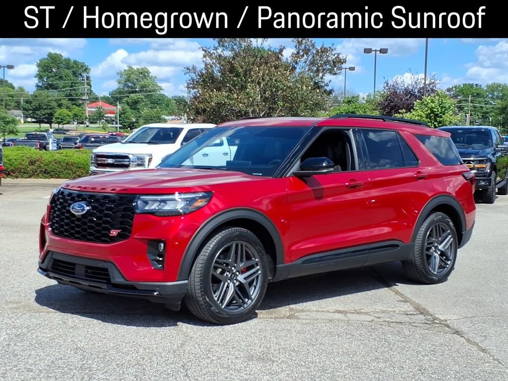 Certified 2025 Ford Explorer ST w/ Sun And Sound Package AWD/4WD image 1