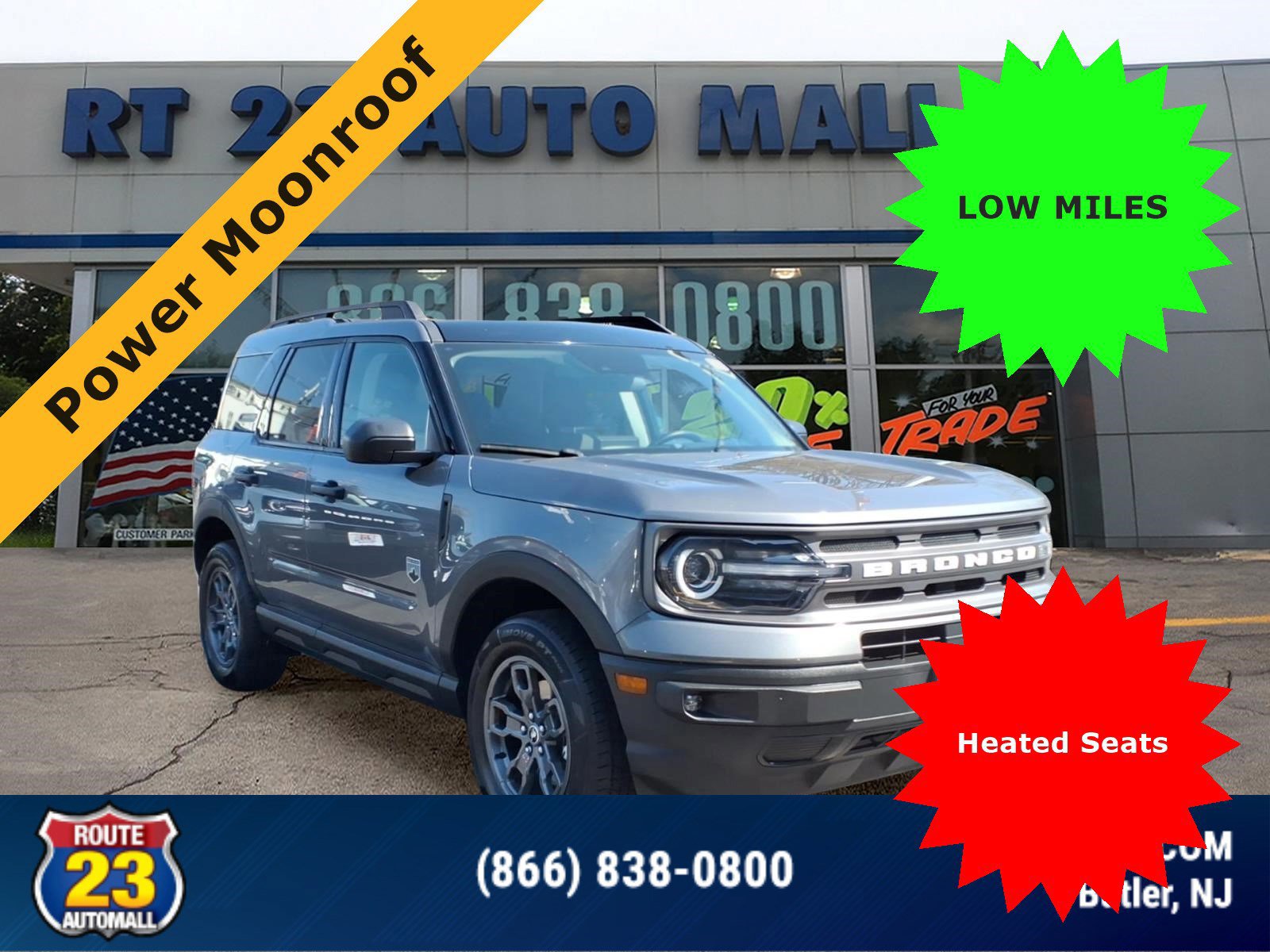 Certified 2023 Ford Bronco Sport Big Bend w/ Convenience Package AWD/4WD image 7