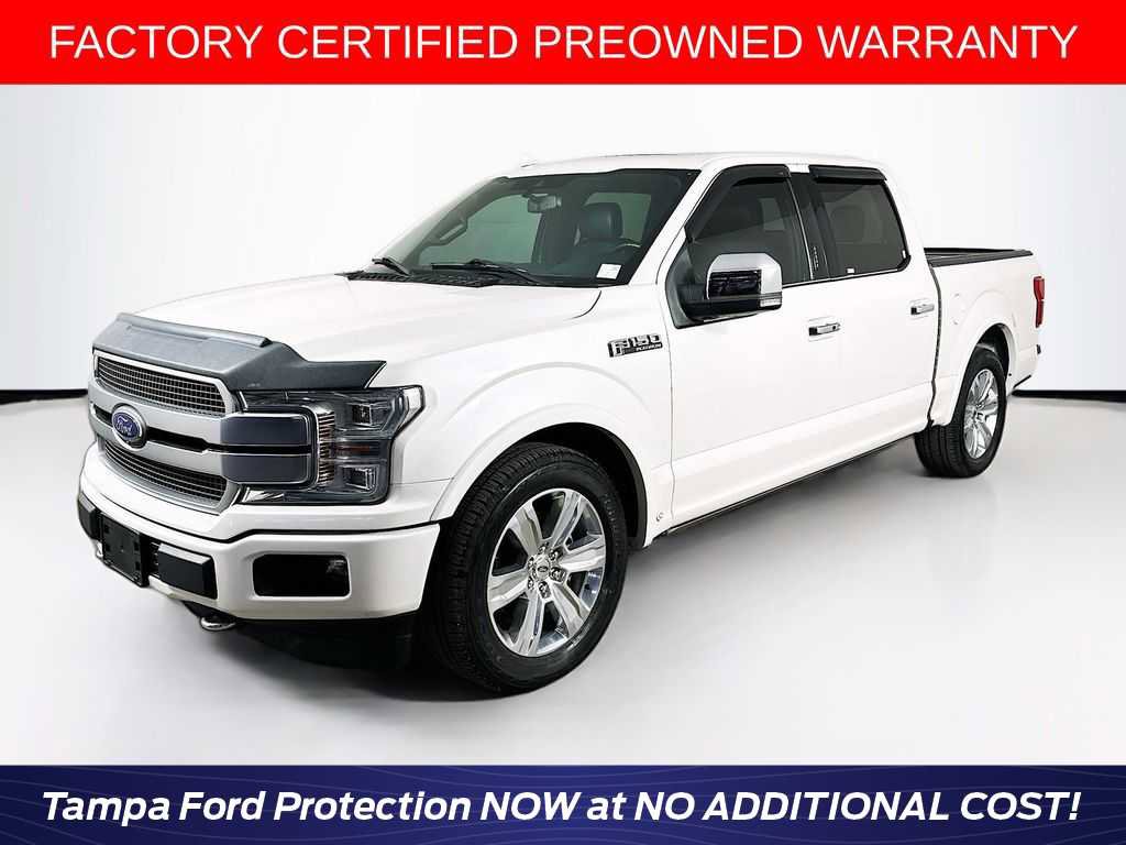 Certified 2019 Ford F150 Platinum w/ Equipment Group 701A Luxury