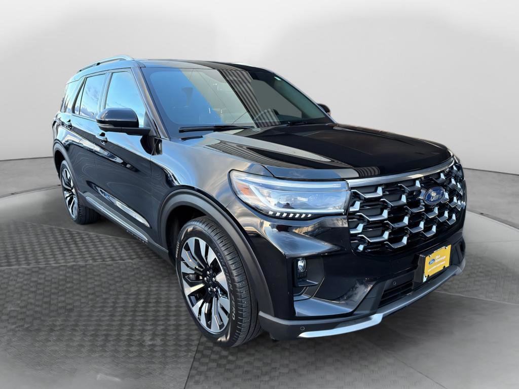 Certified 2025 Ford Explorer Platinum w/ LUX Leather Package