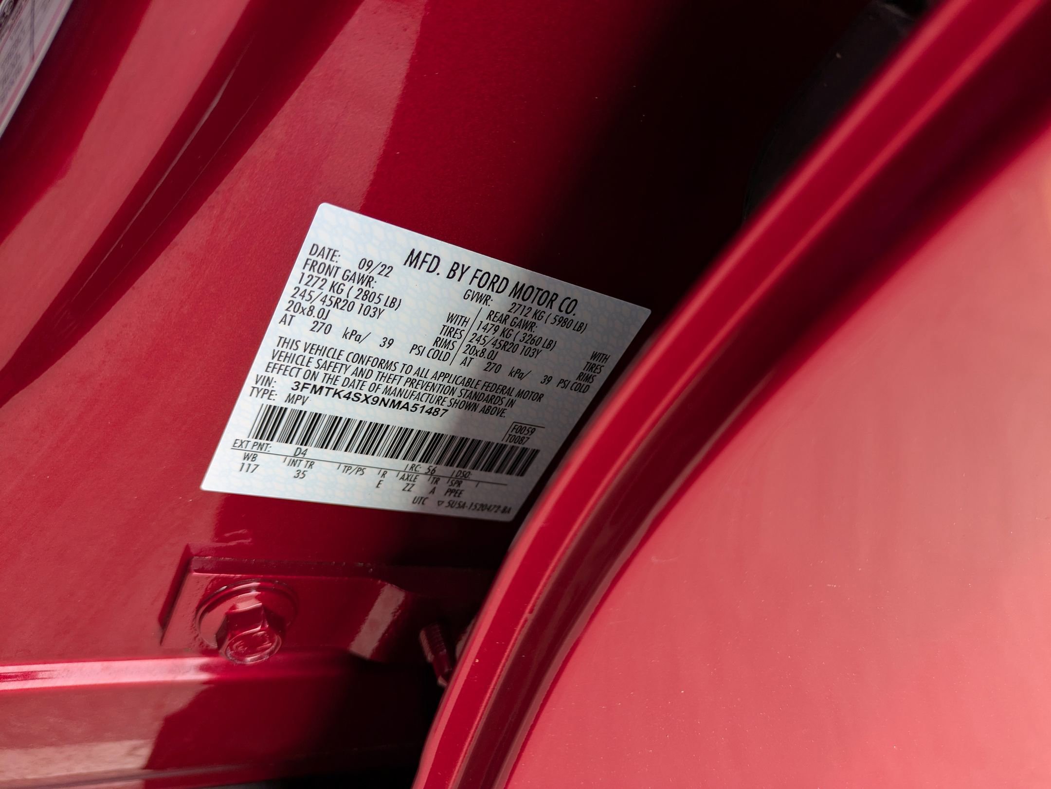 Certified 2022 Ford Mustang Mach-E GT w/ GT Performance Edition image 41