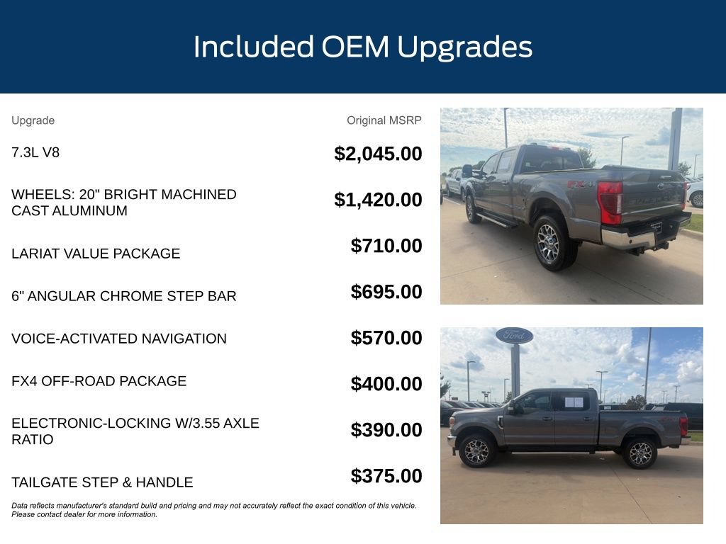 Certified 2021 Ford F250 Lariat w/ Lariat Value Package AWD/4WD image 11