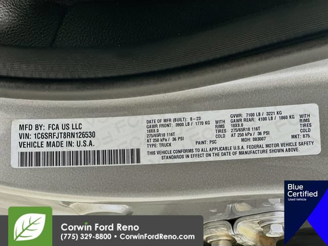 Used 2024 RAM 1500 Laramie AWD/4WD image 35