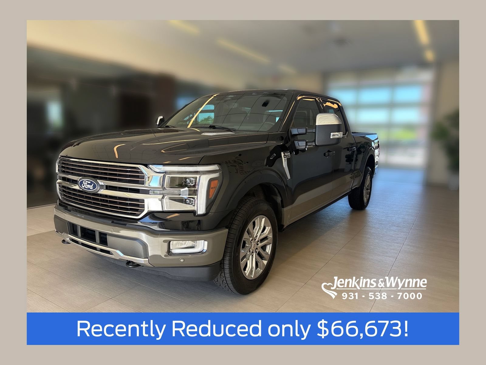 Certified 2025 Ford F150 King Ranch w/ FX4 Off-Road Package