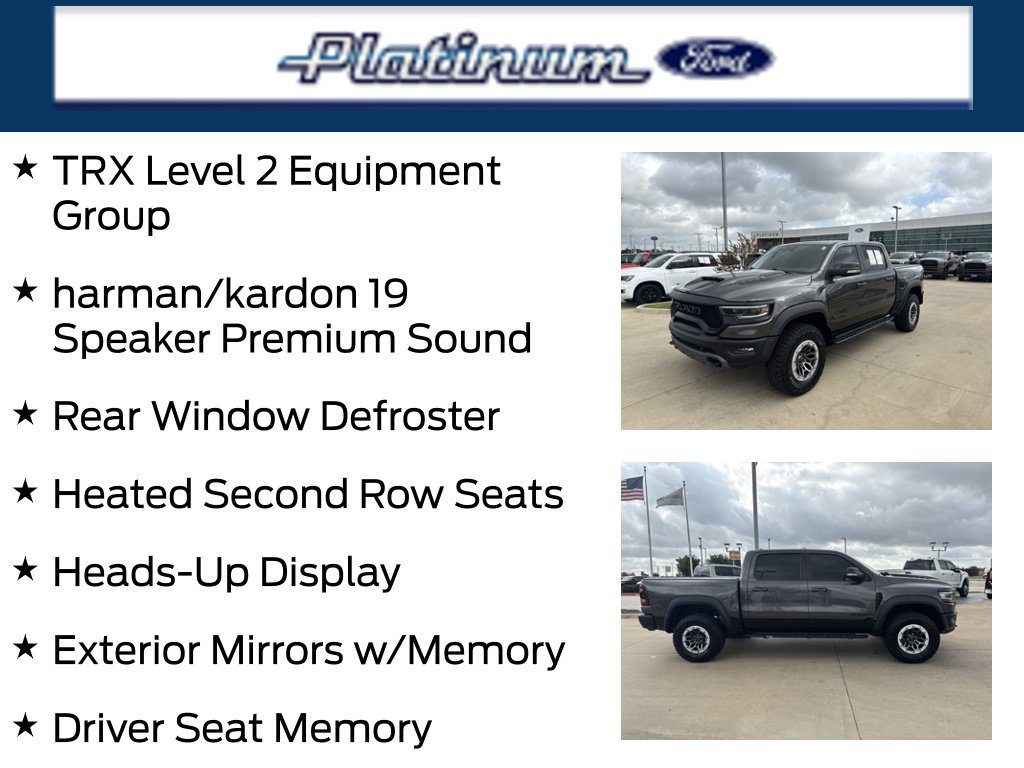 Used 2022 RAM 1500 TRX w/ TRX Level 2 Equipment Group AWD/4WD image 23