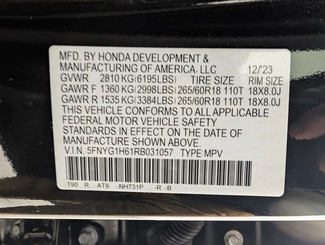 Used 2024 Honda Pilot TrailSport image 10