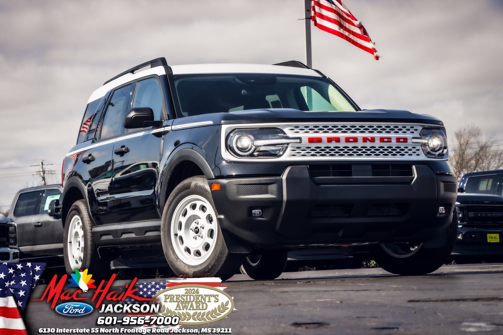Certified 2025 Ford Bronco Sport Heritage w/ Convenience Package AWD/4WD image 1