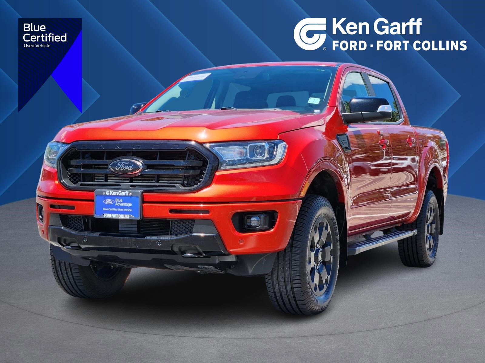 Certified 2022 Ford Ranger Lariat w/ Equipment Group 501A High AWD/4WD image 1