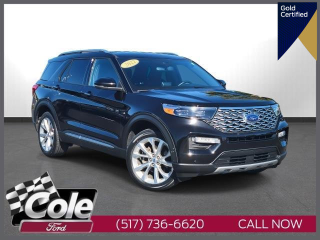 Certified 2022 Ford Explorer Platinum w/ Equipment Group 601A