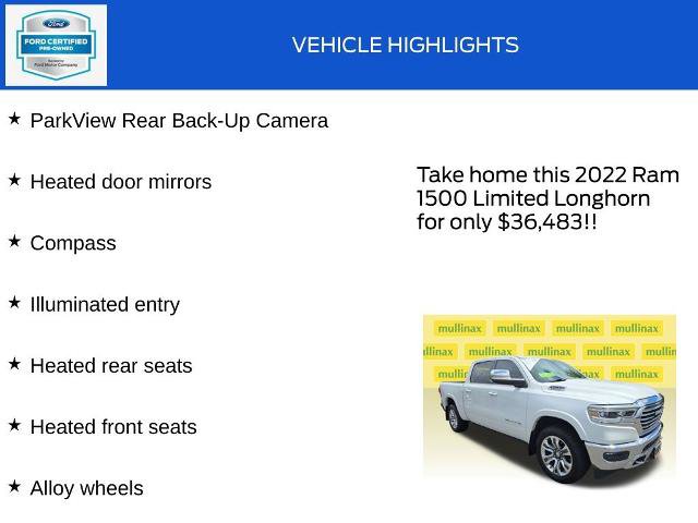 Used 2022 RAM 1500 Limited AWD/4WD image 19