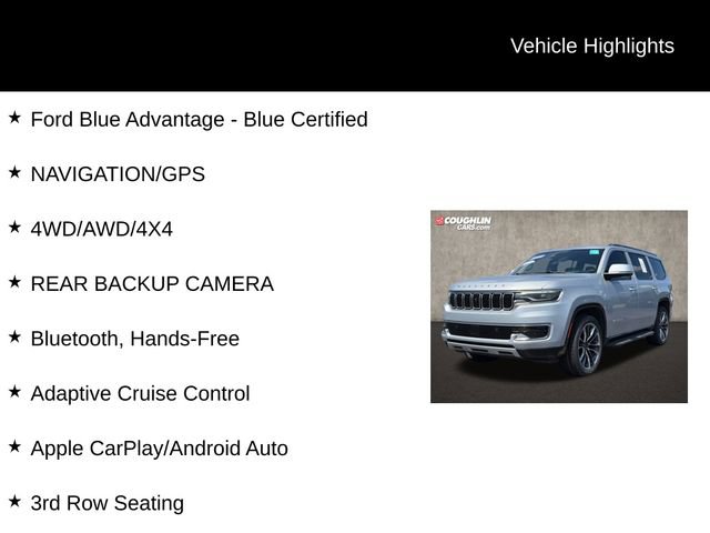 Used 2022 Jeep Wagoneer Series II w/ Convenience Group I AWD/4WD video 2