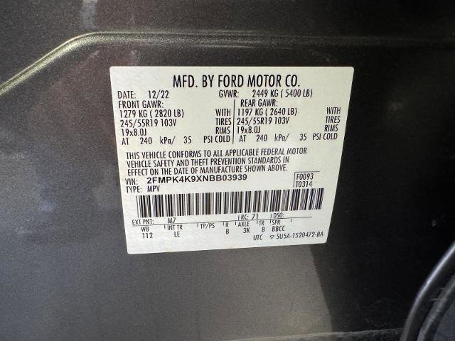 Certified 2022 Ford Edge Titanium image 39