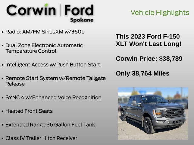 Certified 2023 Ford F150 XLT w/ Equipment Group 302A High AWD/4WD image 31